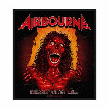 Merch Airbourne: Felvarró Breakin' Outta Hell