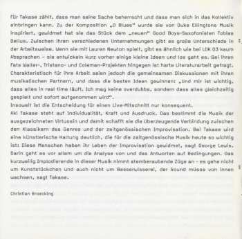 CD Aki And The Good Boys: Live At Willisau Jazz Festival