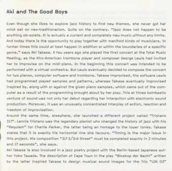 CD Aki And The Good Boys: Live At Willisau Jazz Festival