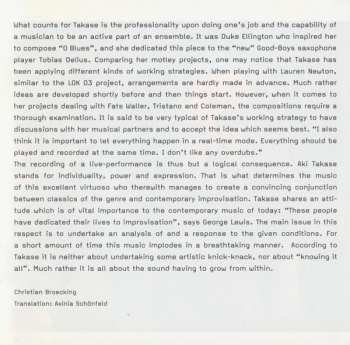 CD Aki And The Good Boys: Live At Willisau Jazz Festival