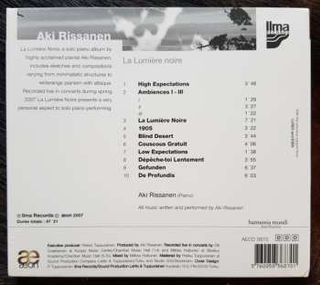 CD Aki Rissanen: La Lumière Noire