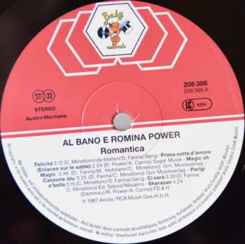LP Al Bano & Romina Power: Romantica (Die Großen Erfolge)