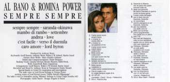 CD Al Bano & Romina Power: Sempre Sempre