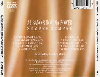 CD Al Bano & Romina Power: Sempre Sempre