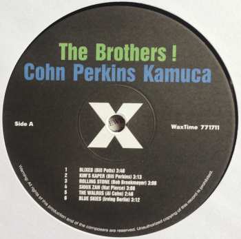 LP Al Cohn: The Brothers ! LTD