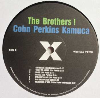 LP Al Cohn: The Brothers ! LTD