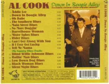CD Al Cook: Down In Boogie Alley