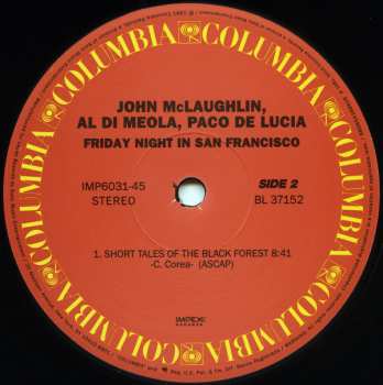 2LP Paco De Lucía: Friday Night In San Francisco LTD