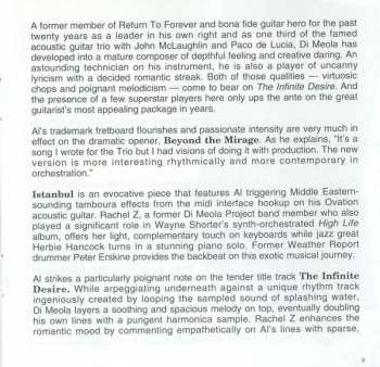 CD Al Di Meola: The Infinite Desire