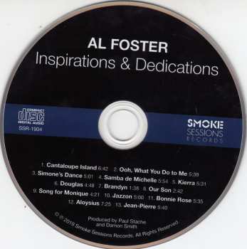 CD Al Foster: Inspirations & Dedications
