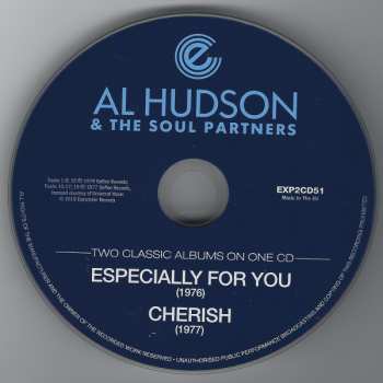 CD Al Hudson & The Partners: Especially For You / Cherish