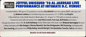 2LP Al Jarreau: Wow! (Live At The Childe Harold) LTD | NUM