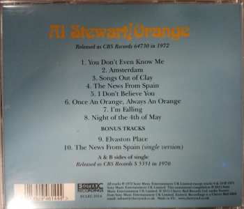CD Al Stewart: Orange