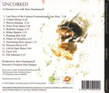 CD Al Stewart: Uncorked - Al Stewart Live with Dave Nachmanoff