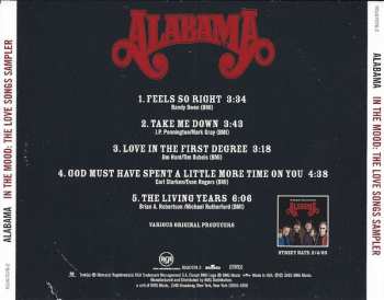 CD Alabama: In The Mood: The Love Songs-Sampler