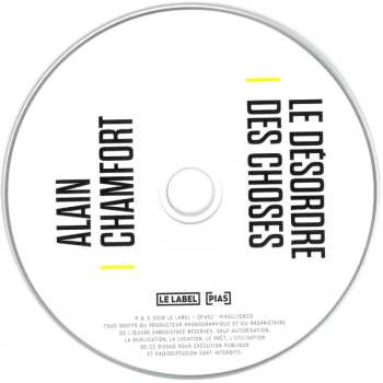 CD Alain Chamfort: Le Désordre Des Choses