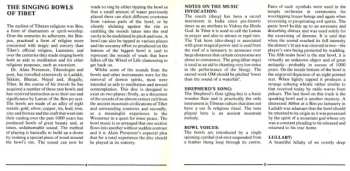 CD Alain Presencer: The Singing Bowls Of Tibet