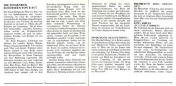 CD Alain Presencer: The Singing Bowls Of Tibet