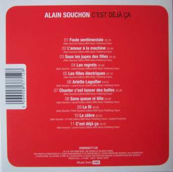4CD/Dobozkészlet Alain Souchon: 4 Albums