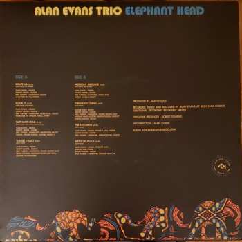 LP Alan Evans Trio: Elephant Head