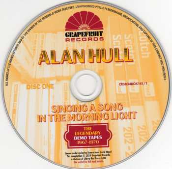 4CD Alan Hull: Singing A Song In The Morning Light (The Legendary Demo Tapes 1967-1970)