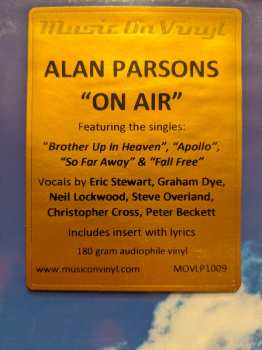 LP Alan Parsons: On Air