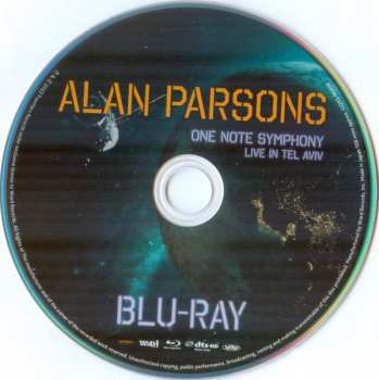 2CD/Blu-ray Alan Parsons: One Note Symphony (Live In Tel Aviv)