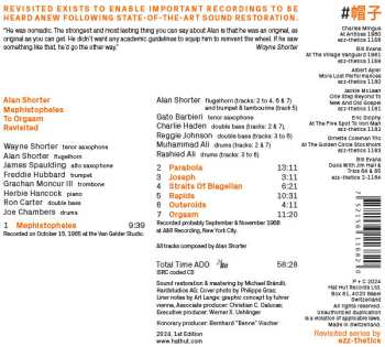 CD Alan Shorter: Mephistopheles To Orgasm Revisited