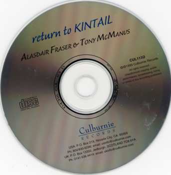 CD Tony McManus: Return To Kintail