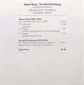 SACD Arnold Schoenberg: Berg/Schoenberg: Orchestral Works