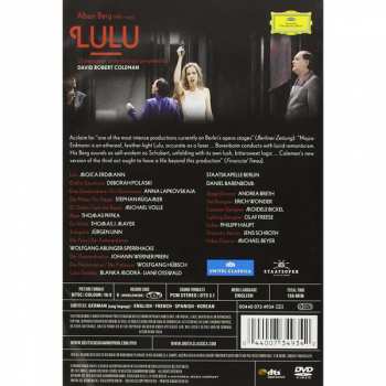 DVD Daniel Barenboim: Lulu