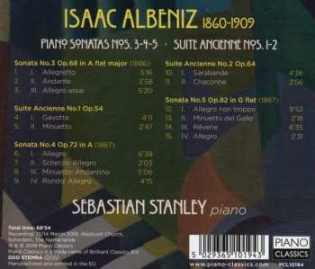 CD Isaac Albéniz: Albeniz: Piano Sonata Nos. 3, 4, 5, Suite Ancienne Nos. 1, 2