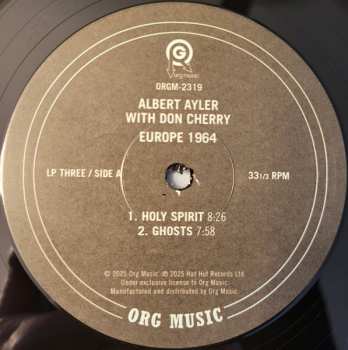 4LP/Dobozkészlet Don Cherry: Europe 1964 LTD
