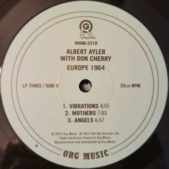 4LP/Dobozkészlet Don Cherry: Europe 1964 LTD
