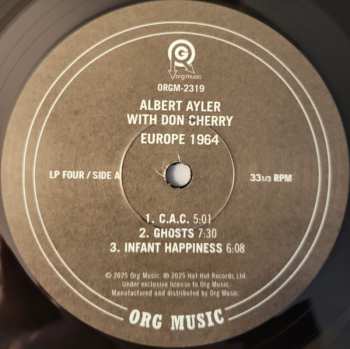 4LP/Dobozkészlet Don Cherry: Europe 1964 LTD