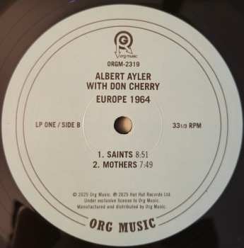 4LP/Dobozkészlet Don Cherry: Europe 1964 LTD