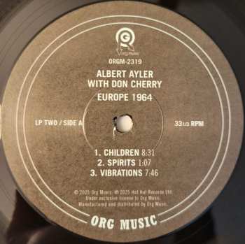 4LP/Dobozkészlet Don Cherry: Europe 1964 LTD