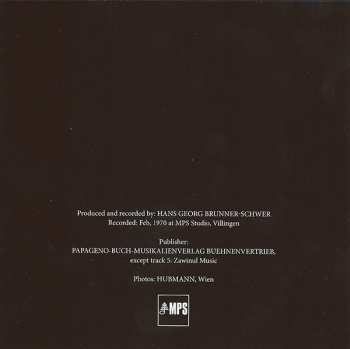 CD Friedrich Gulda: Donau So Blue