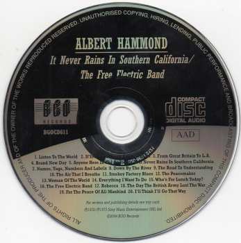 CD Albert Hammond: It Never Rains In Southern California / The Free Electric Band