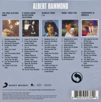 5CD/Dobozkészlet Albert Hammond: Original Album Classics