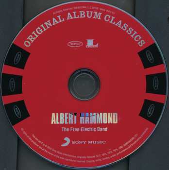 5CD/Dobozkészlet Albert Hammond: Original Album Classics