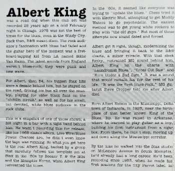 CD Albert King: Talkin' Blues