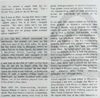 CD Albert King: Talkin' Blues