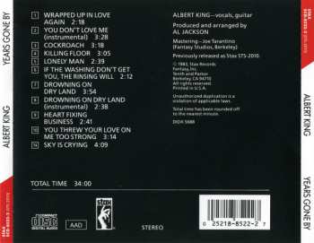 CD Albert King: Years Gone By