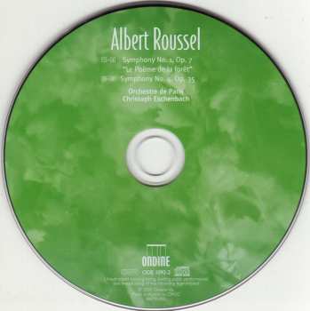 CD Orchestre De Paris: Symphony No. 1 "Le Poème De La Forêt" & Symphony No. 4
