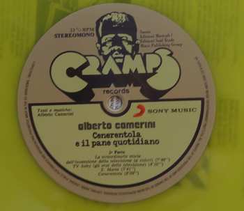 LP Alberto Camerini: Cenerentola E Il Pane Quotidiano CLR | LTD