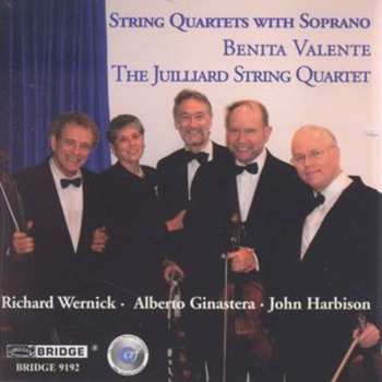 Album Alberto Ginastera: String Quartets with Soprano