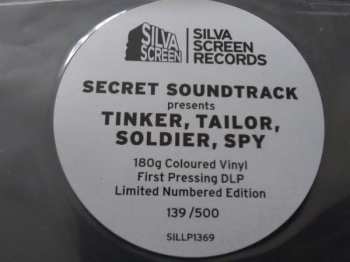 2LP Alberto Iglesias: Tinker Tailor Soldier Spy - Original Motion Picture Soundtrack LTD | CLR