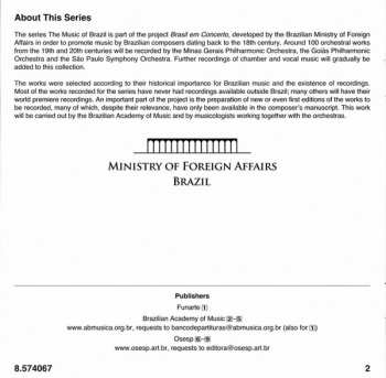 CD Alberto Nepomuceno: Symphony In G Minor / O Garantuja – Prelude ∙ Série Brasileira