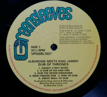 LP Alborosie: Dub Of Thrones